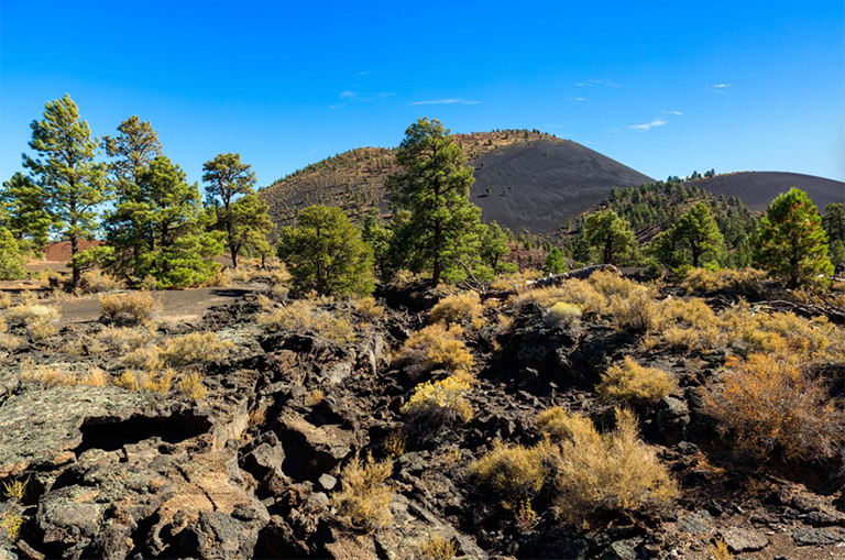日落火山口火山國家歷史文