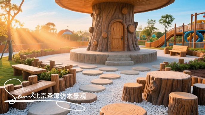 水泥仿木.jpeg 水泥仿木