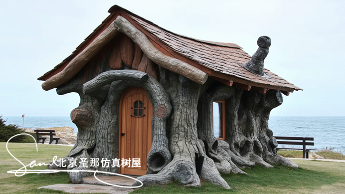1750406689274434.png 16x9_水泥塑石仿木屋_外觀高度模仿樹樁_有著逼真的年輪紋理和樹皮形態_ (59).png