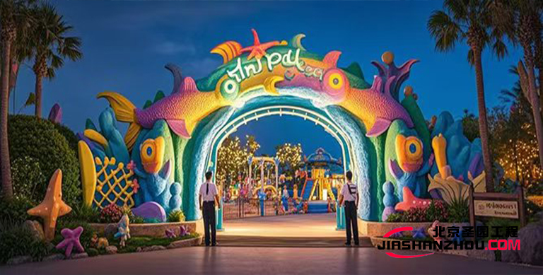 塑石假山大門.jpg 塑石假山大門