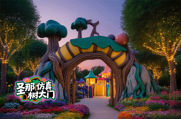 仿真樹大門.jpg 仿真樹大門