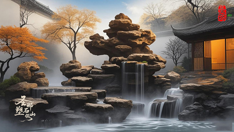 水泥假山.jpg 水泥假山