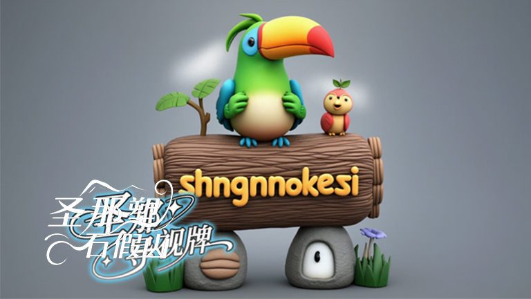 水泥仿木標識牌.jpg 水泥仿木標識牌